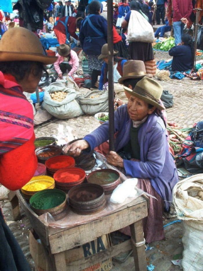 Wochenmarkt Pisac