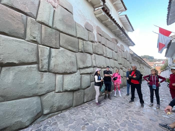 Inka-Gasse in Cuzco.