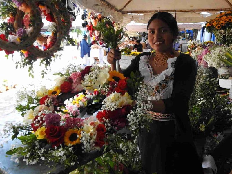 LINDA ist Otavalofrau