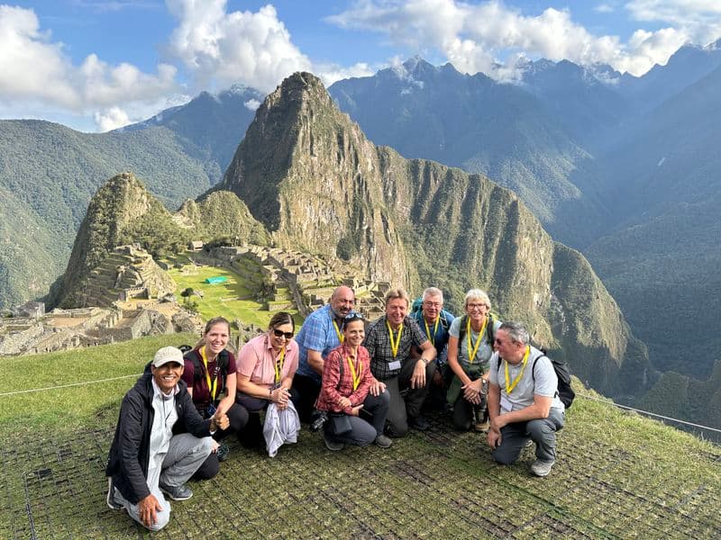 Machupicchu, eine Inka stadt in den Wolken