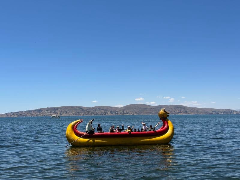 Ausflug auf dem Titicacasee